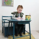 école, petit garçon, jeu